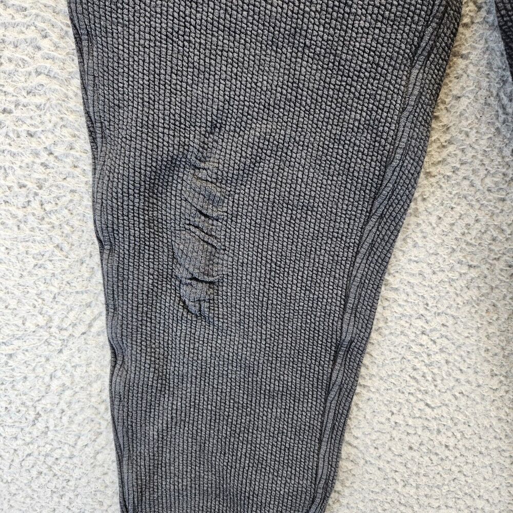 Lululemon Sweatpants Womens Size 0 Black‎ Knit Athletic Jogger Pants - Picture 3 of 11